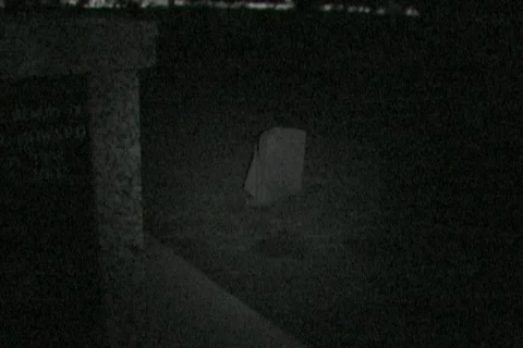 Ghost in the Cemetery Stockbeeldmateriaal 359273
