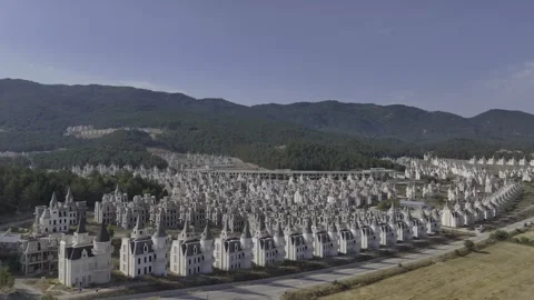 Ghost City in Turkey Stock Footage 287819638