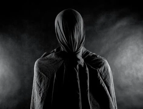 Ghost in the dark Stock Photos