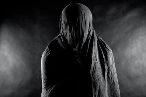 Ghost in the dark Stock Photos