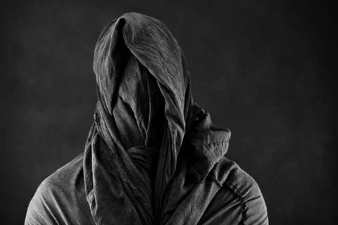 Ghost in the dark 스톡 사진