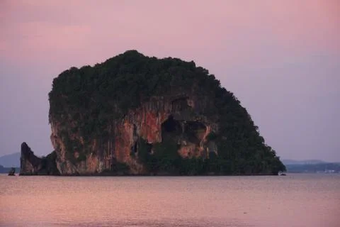 Ghost Face Island Stock Photos