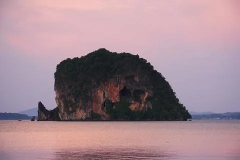 Ghost Face Island Stock Photos