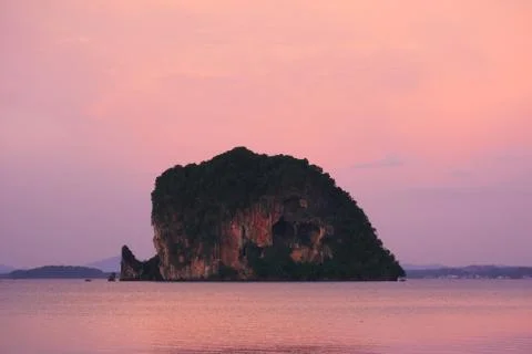 Ghost Face Island Stock-Fotos
