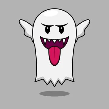 Ghost Game Monster Stock Illustration