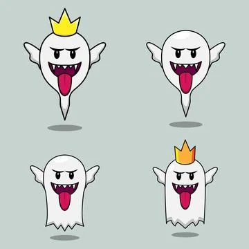 Ghost Game Pack Stock Illustration