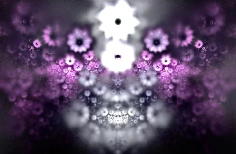 Ghost Garden Stockillustratie