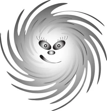 Ghost Girl Stock Illustration