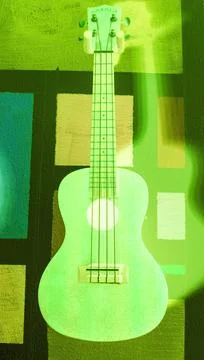 Ghost Guitar Foto stock