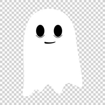 Ghost Halloween cute Stock Illustration