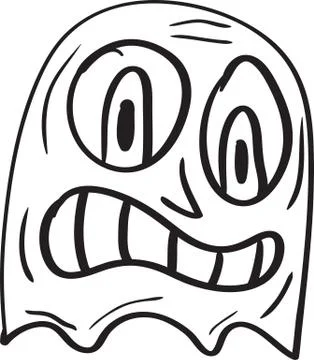 Ghost halloween Stock Illustration