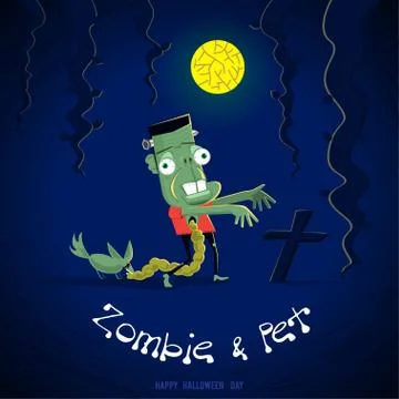 Ghost of halloween Stock Illustration
