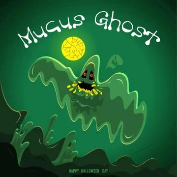Ghost of halloween Stock Illustration