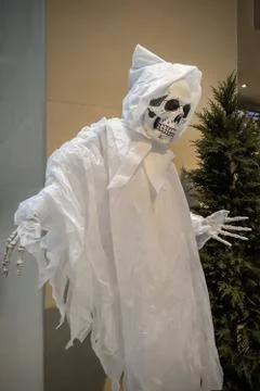 Ghost of Halloween. Stock Photos