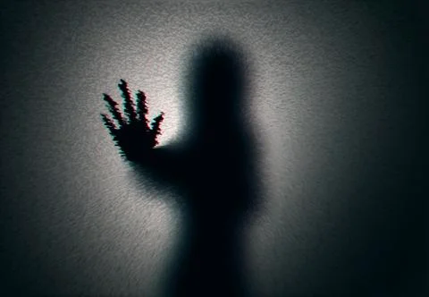 Ghost hand woman version Stock Illustration