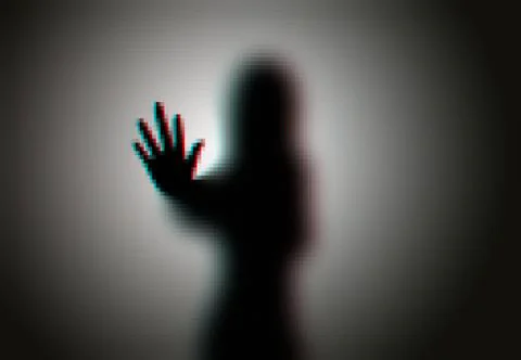 Ghost hand woman version Stock Illustration