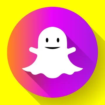 Ghost icon halloween simple vector illustration sign Stock-Illustration