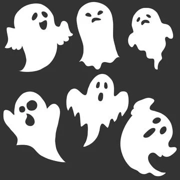Ghost icon Illustrazione stock