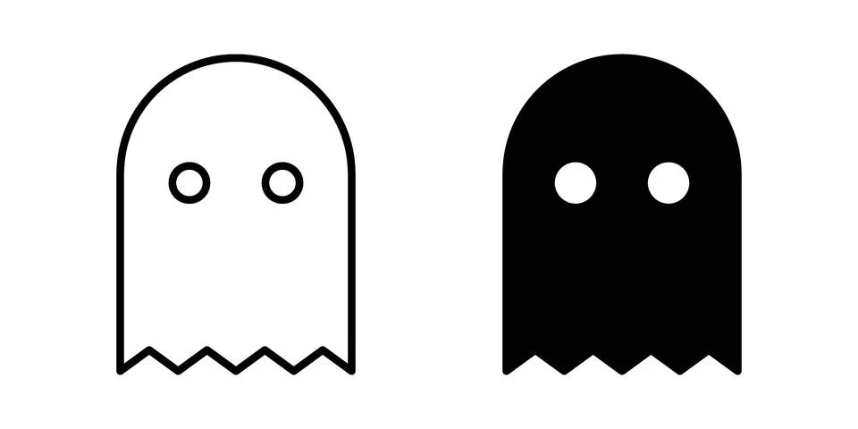 Ghost icon or illustration vector symbols Stock Illustration