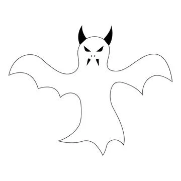 Ghost icon vector illustration Stock Illustration
