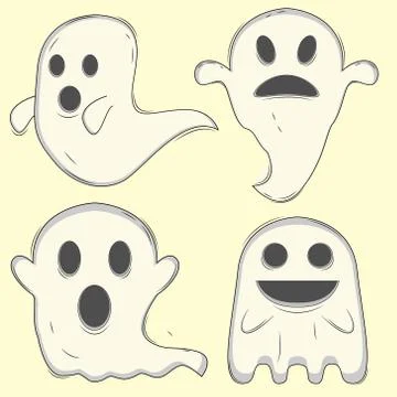 Ghost Stock Illustration