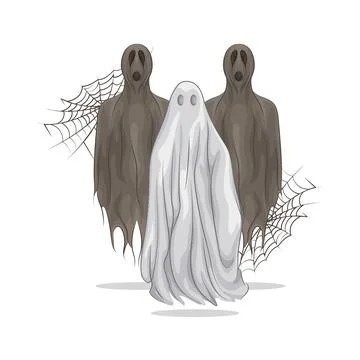 Ghost Illustration Stock Illustration