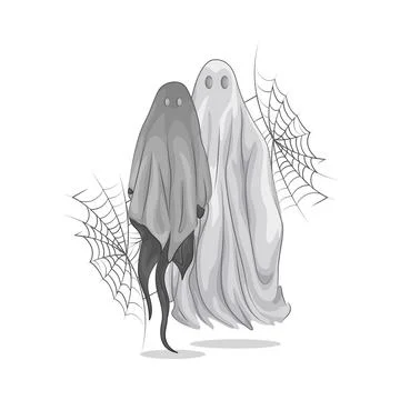 Ghost Illustration Stock Illustration