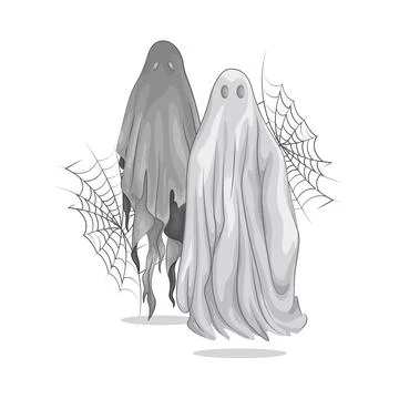 Ghost Illustration Stock Illustration