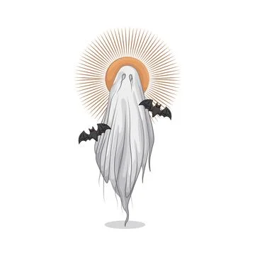 Ghost Illustration Stock Illustration