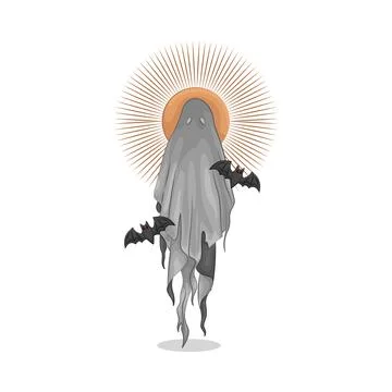 Ghost Illustration Stock Illustration