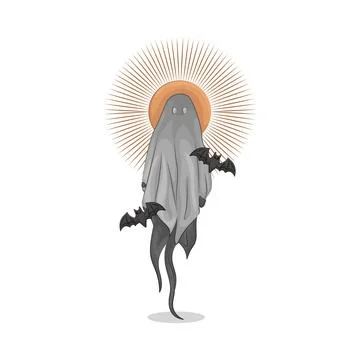 Ghost Illustration Stock Illustration