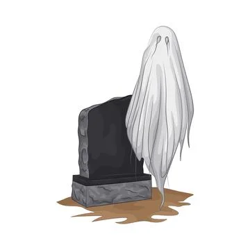 Ghost Illustration Stock Illustration