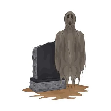 Ghost Illustration Stock Illustration