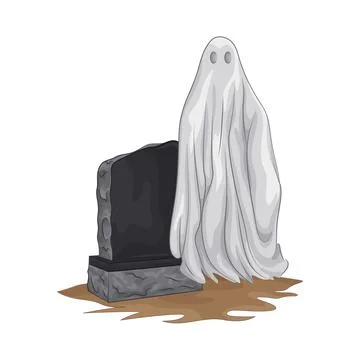 Ghost Illustration Stock Illustration