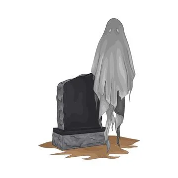 Ghost Illustration Stock Illustration