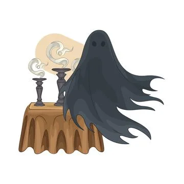 Ghost Illustration Stock Illustration
