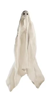 Ghost isolated on white Stock Illustration