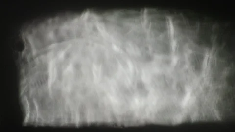 Ghost light of rippling shadows and light on black Stock Footage 88925194