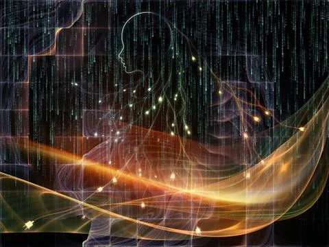 Ghost in the Machine Stock-Illustration