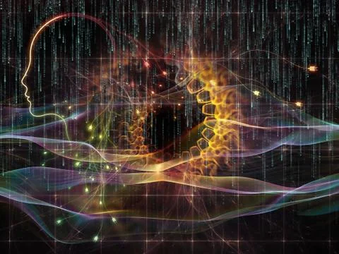 Ghost in the Machine Stockillustratie