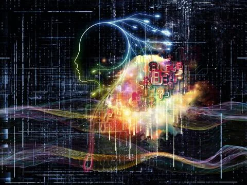 Ghost in the Machine Stock-Illustration