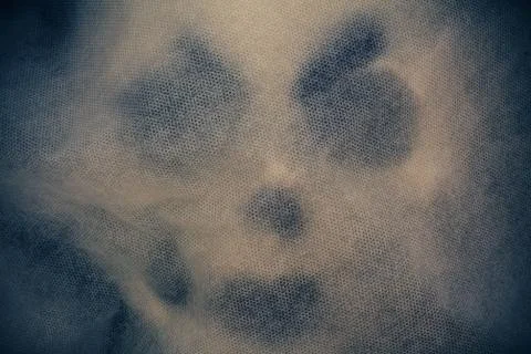 Ghost mask with horror. Stock Photos