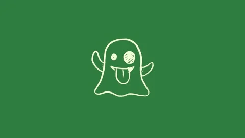 Ghost Motion Transparent Background Animation Stock Footage 338017586