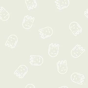 Ghost mystery line icon vector black illustration Illustrazione stock