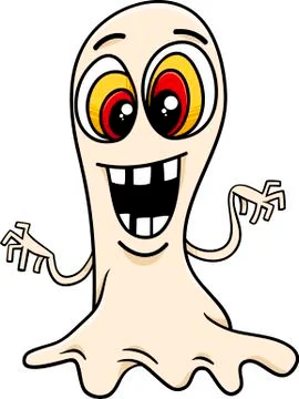Ghost or spook cartoon Stock-Illustration