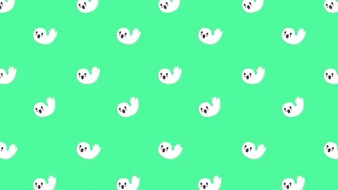Ghost Pattern Background Stock Footage 214407796