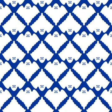 Ghost pattern seamless. background Halloween. spooky texture Stockillustratie
