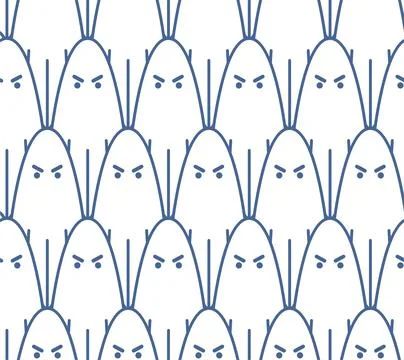 Ghost Pattern seamless. spook Background. halloween texture 스톡 일러스트