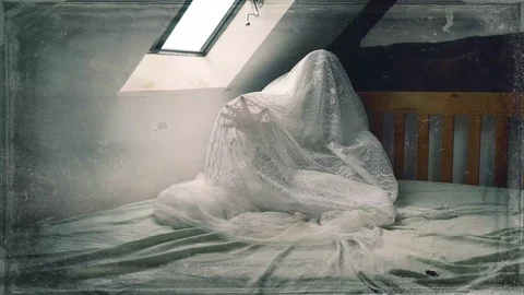 Ghost in the room Stock Footage 127505349