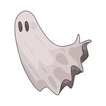 Ghost Sheet illustration Stock Illustration